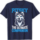 Pitsky Owner Dog Lover Puppy Pit Bull Siberian Husky T-Shirt - T-Shirt | Navy