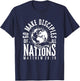 Go Make Disciples of All Nations Matthew 28:19 Christian T-Shirt - T-Shirt | Navy