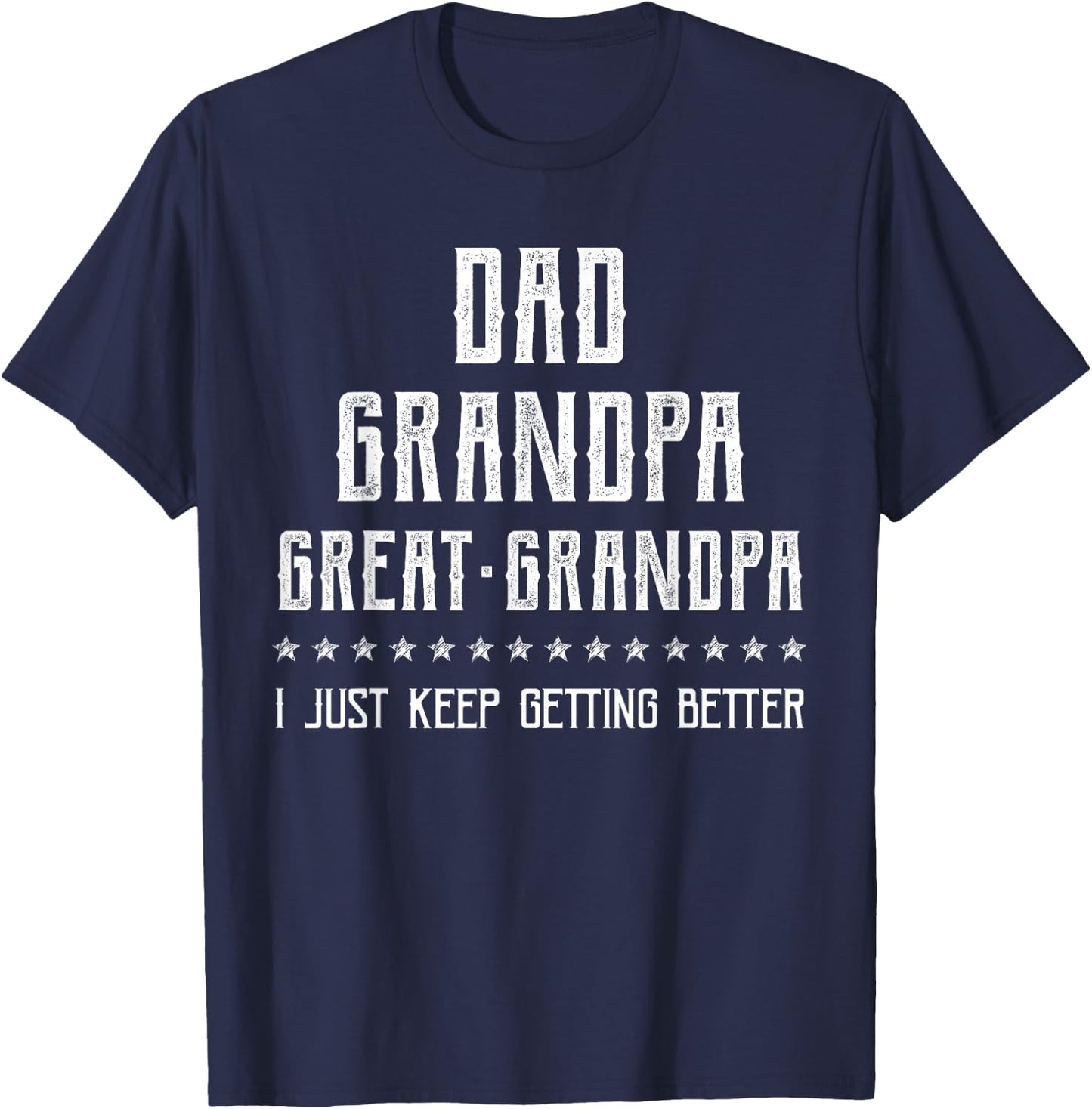 Dad Grandpa Great Grandpa Legend T-Shirt - T-Shirt | Navy