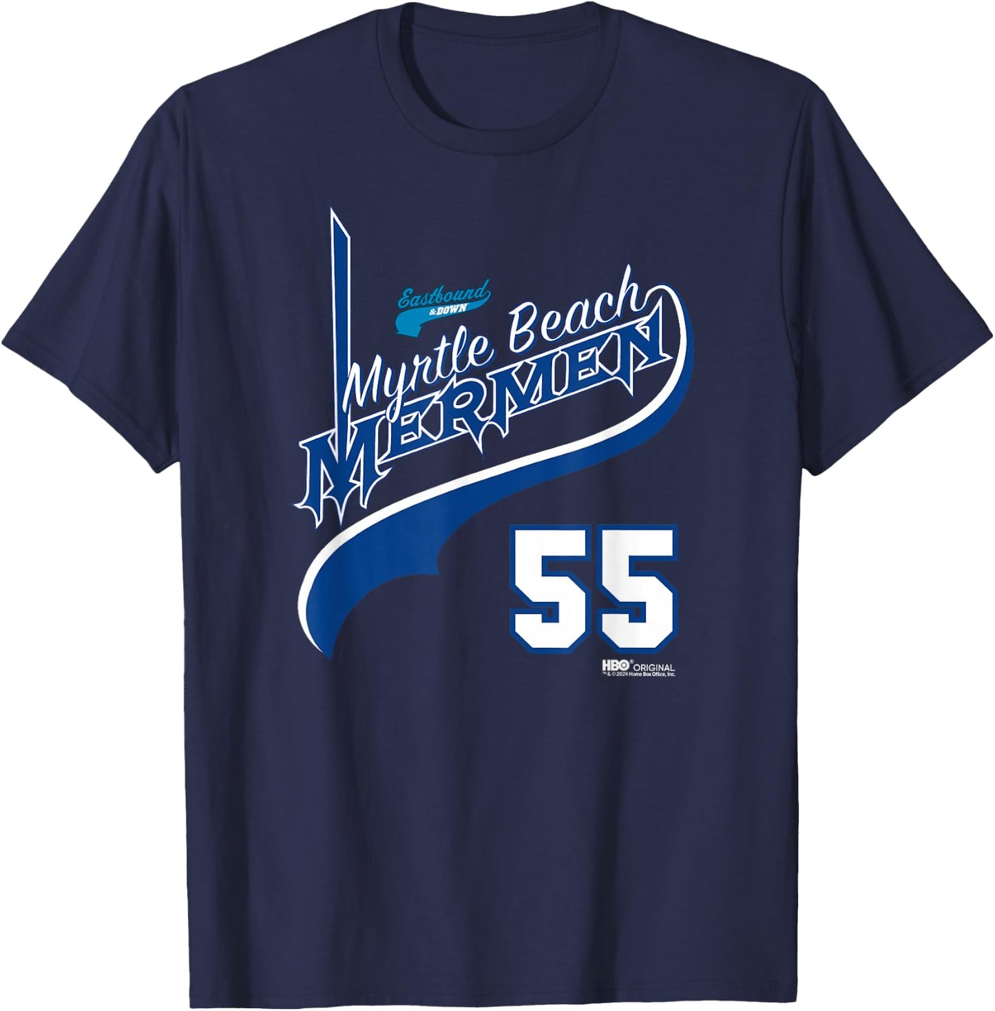 Eastbound & Down Myrtle Beach Mermen T-Shirt - T-Shirt | Navy