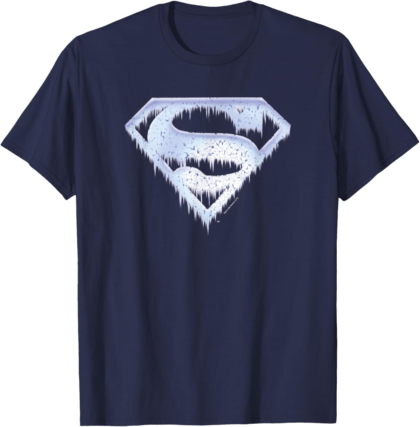 Superman Ice and Snow Shield T-Shirt - T-Shirt | Navy