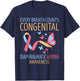 Every Breath Count Congenital Diaphragmatic Hernia Awareness T-Shirt - T-Shirt | Navy