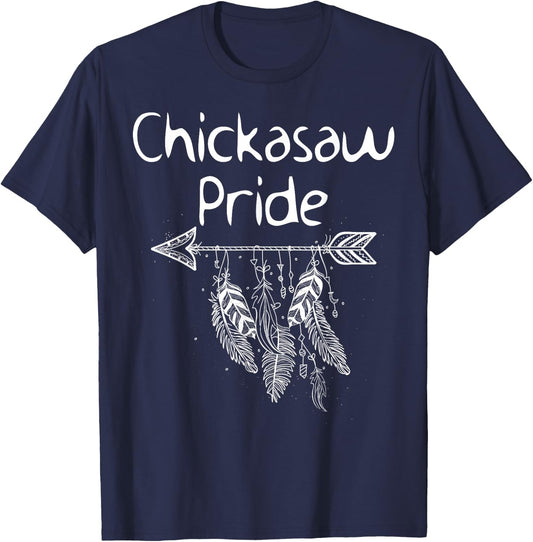 Chickasaw Pride Native American Gift Men Women Kids T-Shirt - T-Shirt | Navy