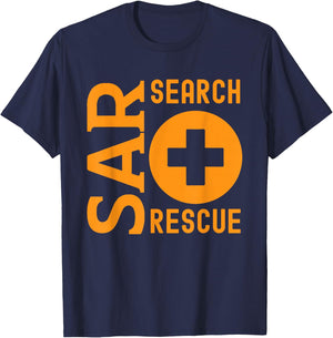 Search And Rescue Team SAR Emergency Response T-Shirt - T-Shirt | Navy