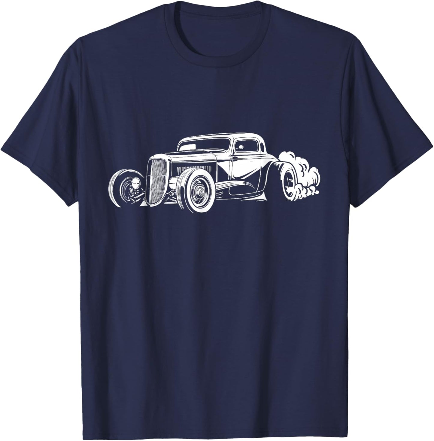 Vintage HotRod Classic Car T-Shirt - T-Shirt | Navy