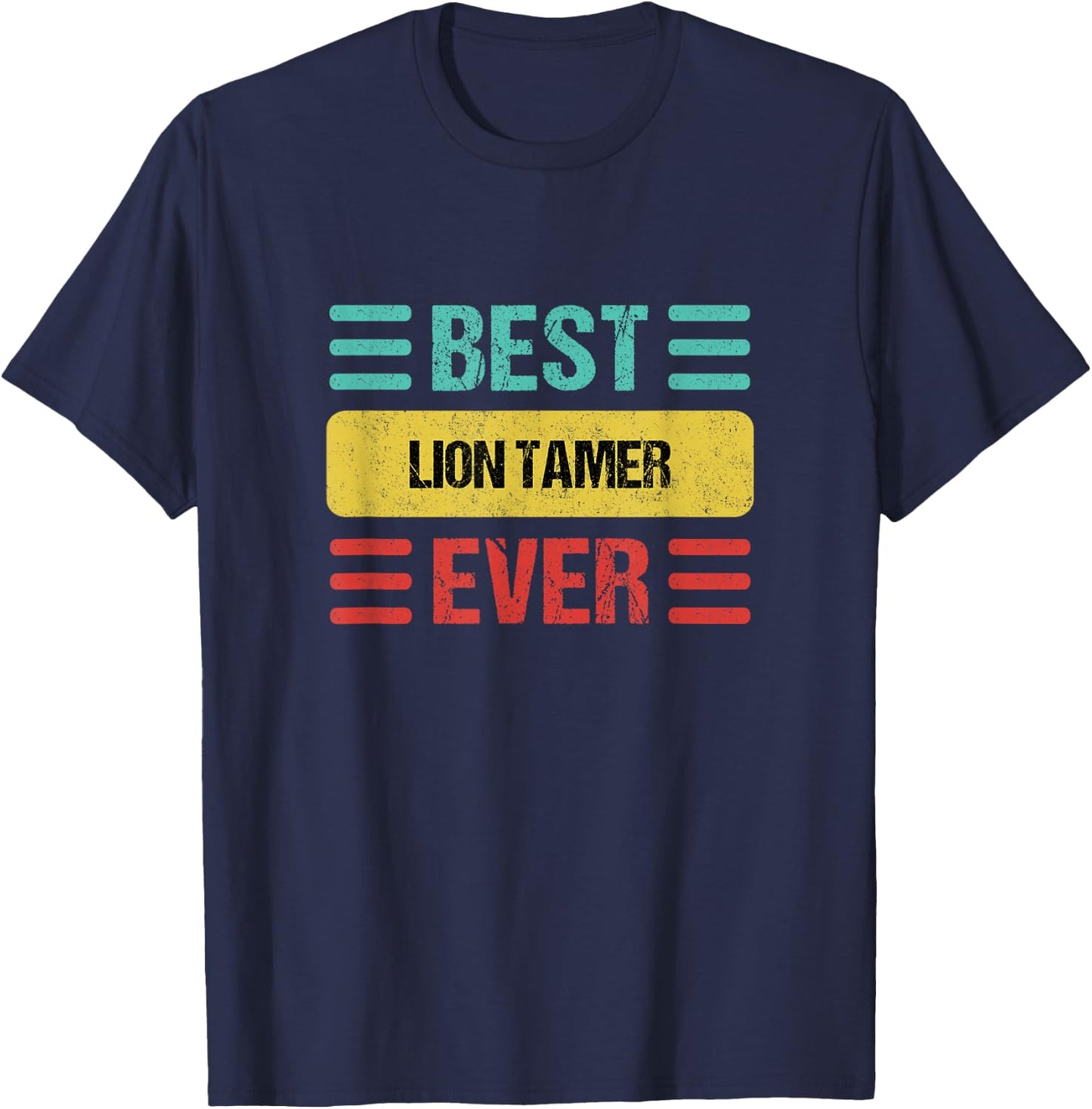 Lion Tamer T-Shirt - T-Shirt | Navy