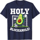Holy Blockamole soccer player avocado soccer funny T-Shirt - T-Shirt | Navy