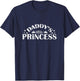 Father and His Little Princess Daddy's Little Princess T-Shirt - T-Shirt | Navy