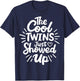 Twins Twin The Cool Twin Just Showed Up T-Shirt - T-Shirt | Navy