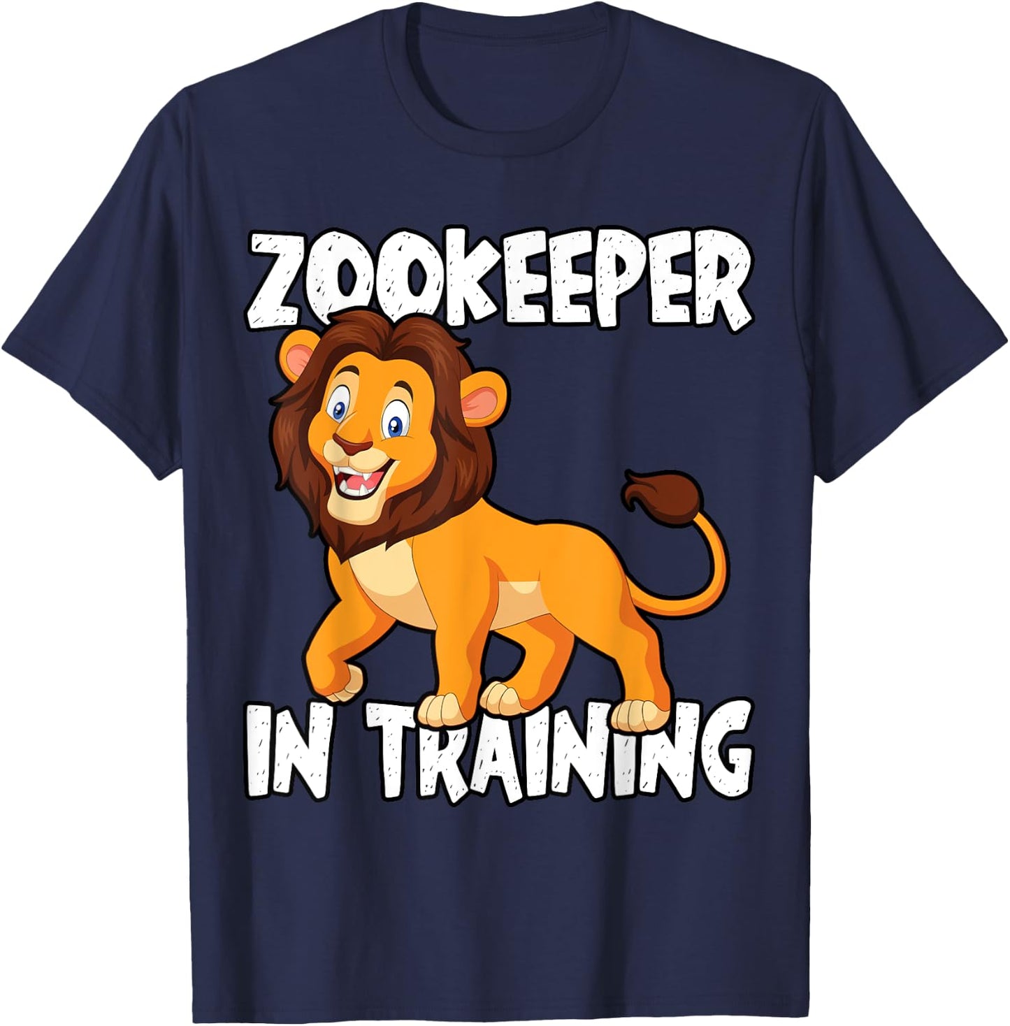 Zookeeper in Training funny T-Shirt - T-Shirt | Navy