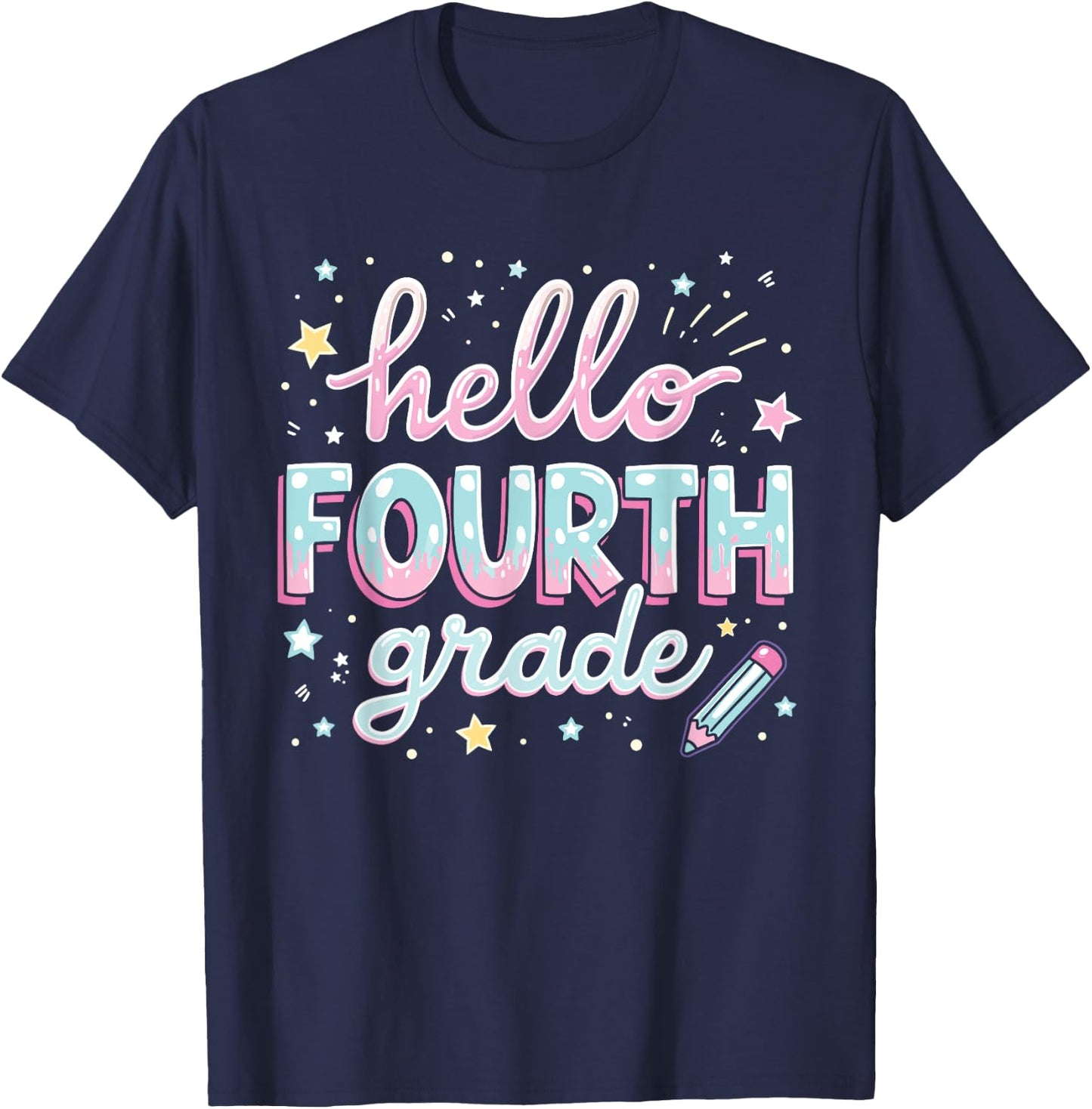 4th Grade Classroom Must-Haves T-Shirt - T-Shirt | Navy