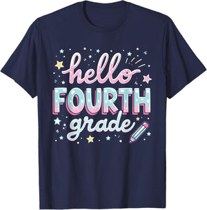 4th Grade Classroom Must-Haves T-Shirt - T-Shirt | Navy