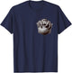 Jumping Spider in Pocket Cute little Jumping Spider T-Shirt - T-Shirt | Navy