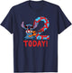 Disney Lilo & Stitch Tropical Birthday 2 Years Old Today T-Shirt - T-Shirt | Navy