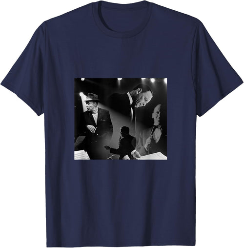 Great Moment Store Frank Sinatra Black -Adults Small Modern Casual