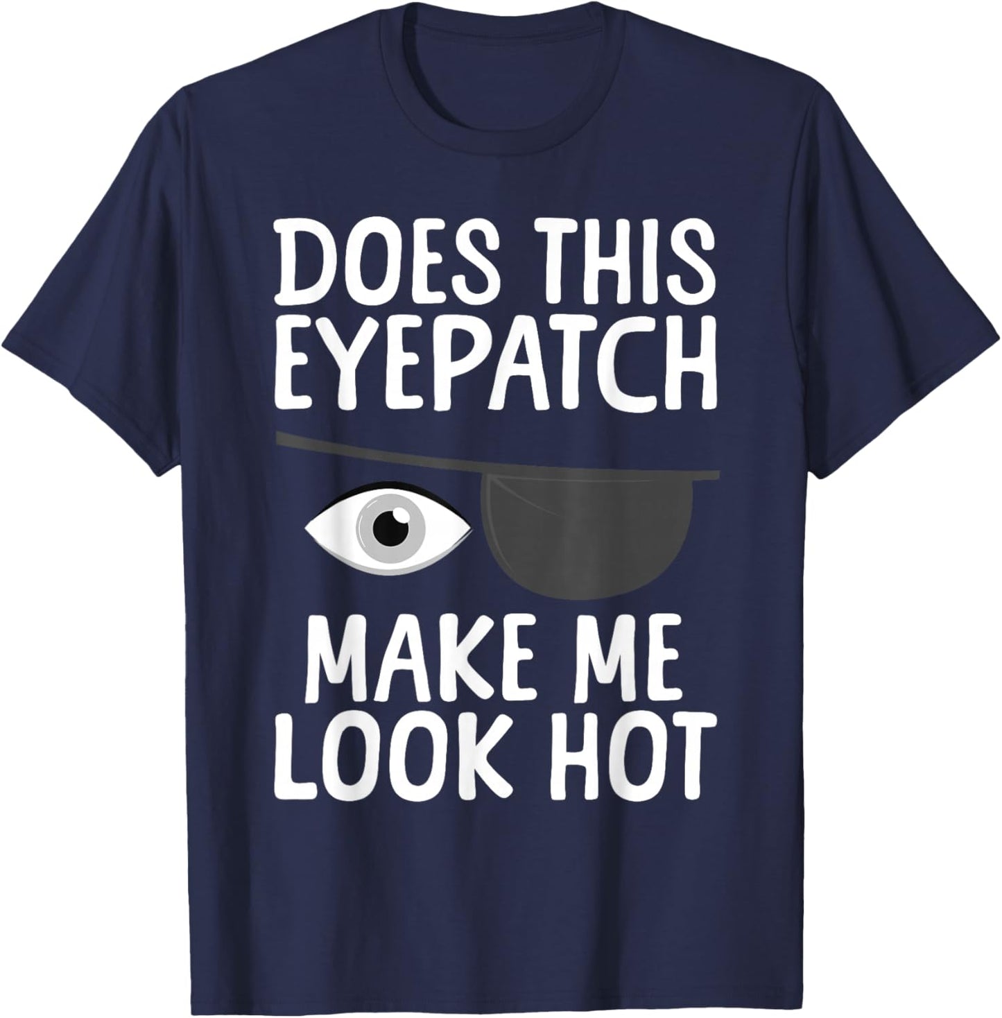Eye Surgery Design Women Kids Eye Patch Eye Surgery T-Shirt - T-Shirt | Navy