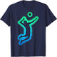 Volleyball Boys Kids Men Youth T-Shirt - T-Shirt | Navy