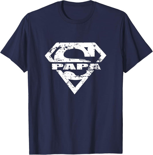 Super Papa T-Shirt - T-Shirt | Navy