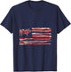 Bacon Flag Pig American Patriot Cooking Grill T-Shirt - T-Shirt | Navy