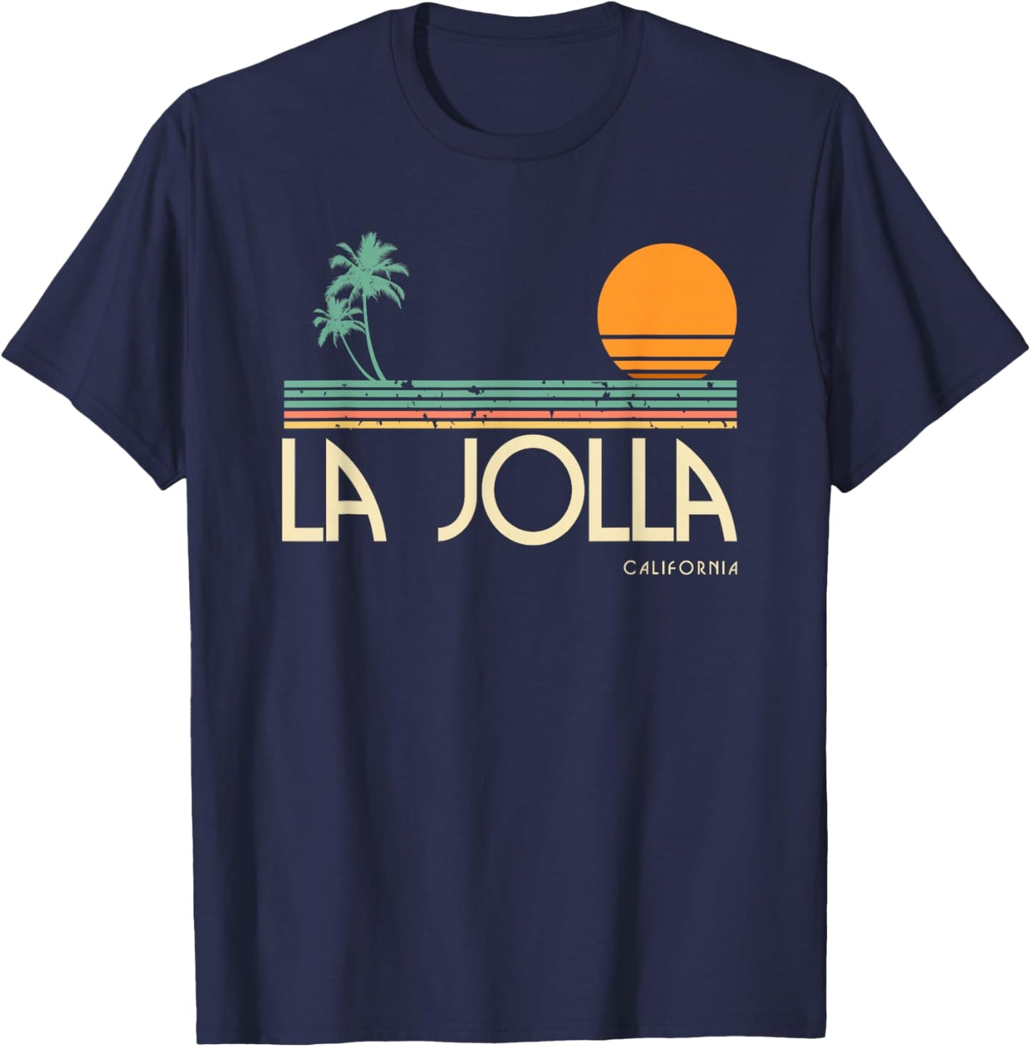 La Jolla California T-Shirt - T-Shirt | Navy
