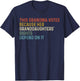 This Grandma Votes Because Her Granddaughters Rights T-Shirt - T-Shirt | Navy
