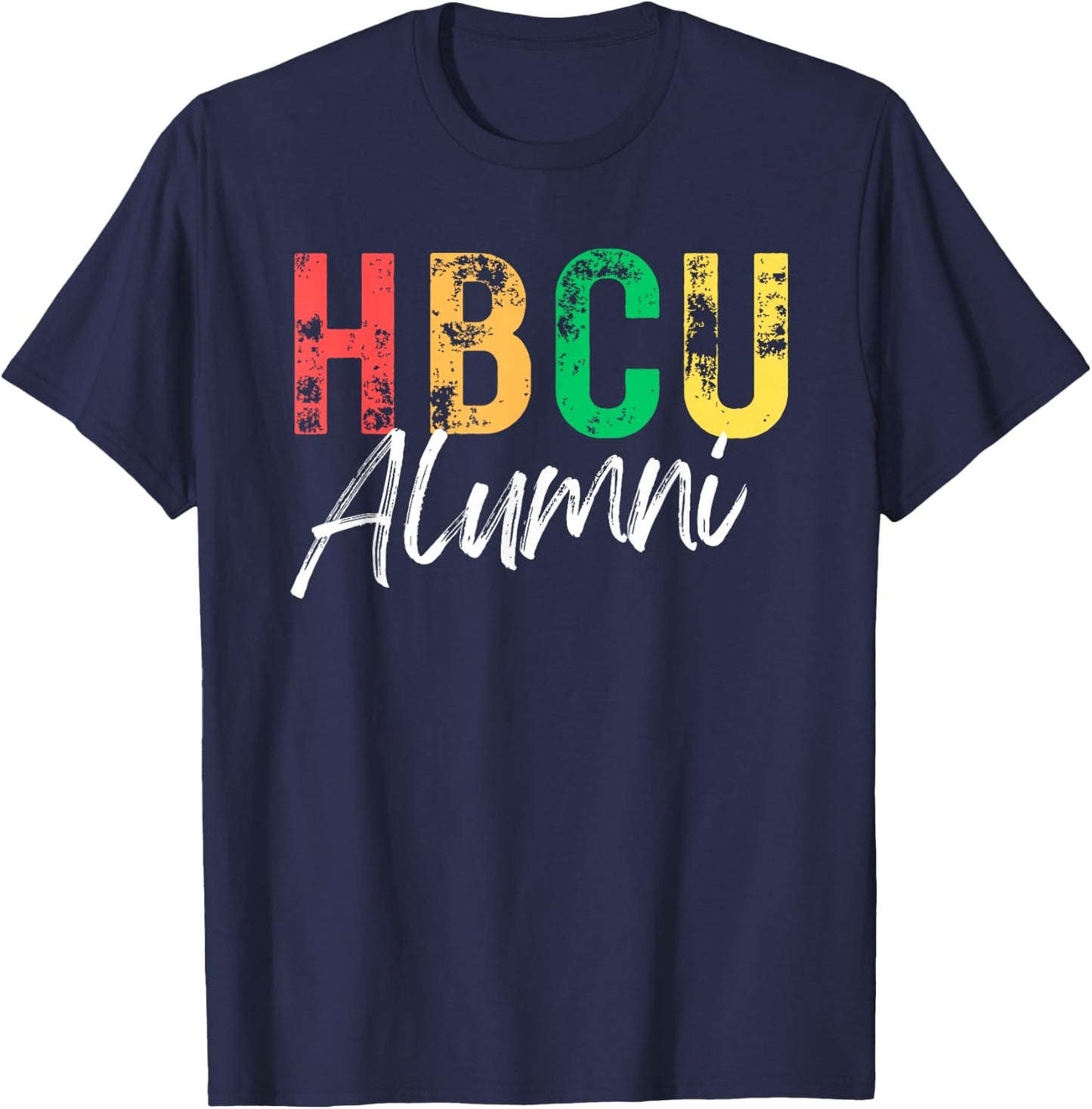 Historical Black College University HBCU Alumni Graduate T-Shirt - T-Shirt | Navy