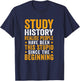 This Stupid Since The Beginning History T-Shirt - T-Shirt | Navy