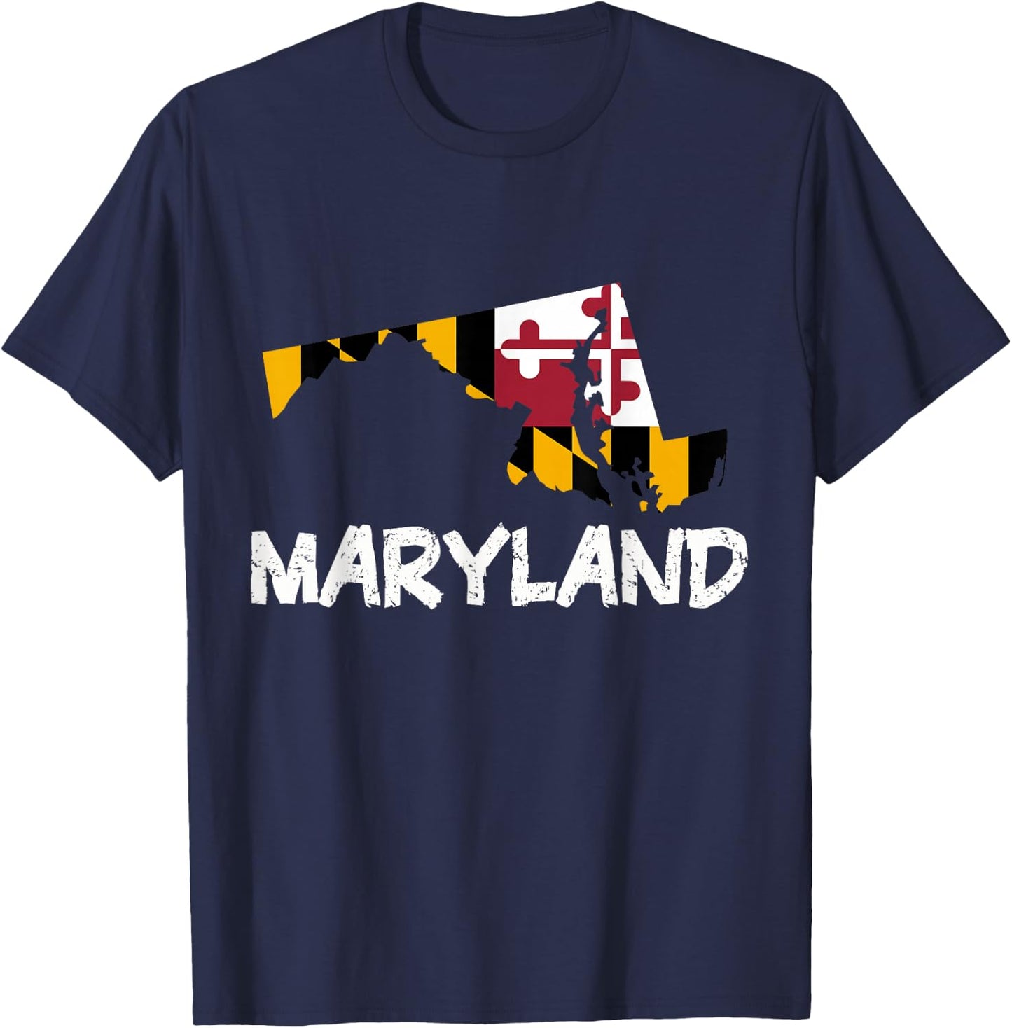 Cool Maryland State T-Shirt - T-Shirt | Navy