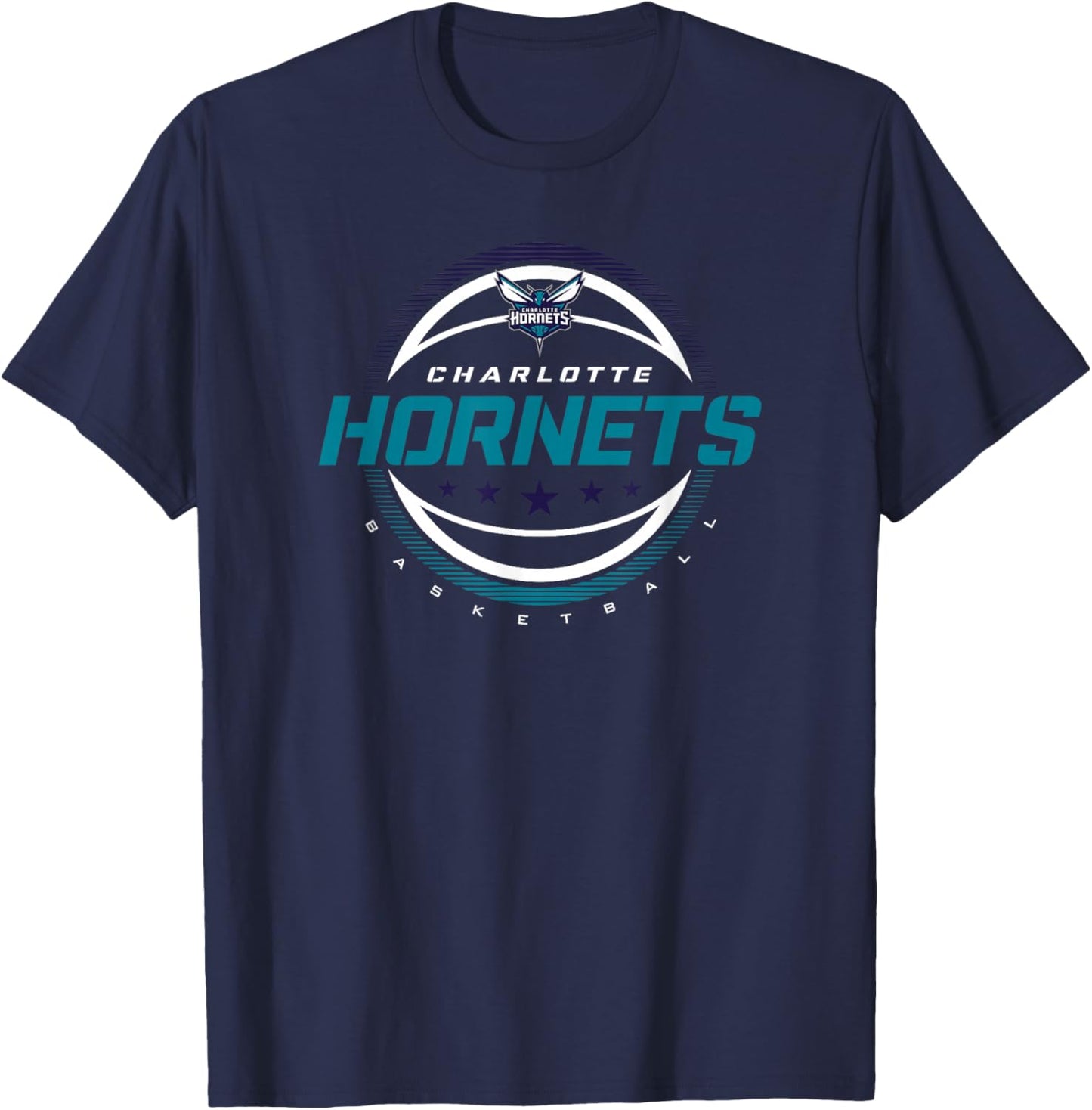 NBA Charlotte Hornets The Rock T-Shirt - T-Shirt | Navy