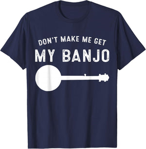 Banjo Bluegrass Music Vintage Gift Banjo Players T-Shirt - T-Shirt | Navy
