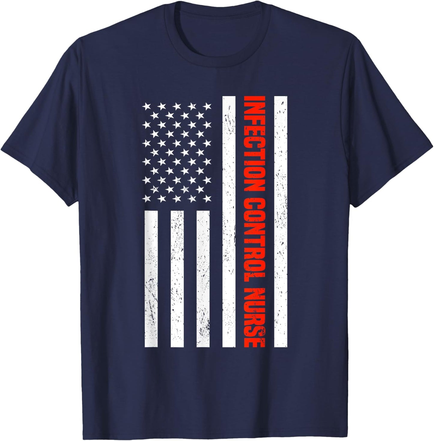 Infection Control Infection Control Nurse T-Shirt - T-Shirt | Navy