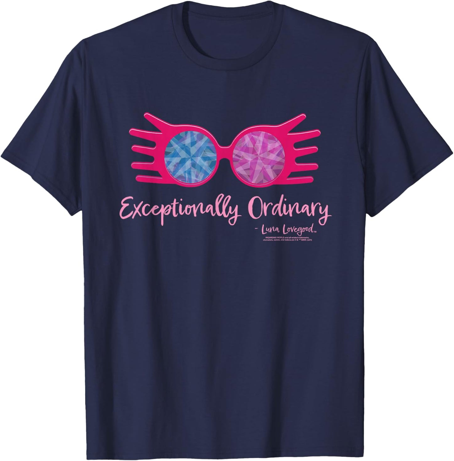 Harry Potter Luna Lovegood Different Quote T-Shirt - T-Shirt | Navy
