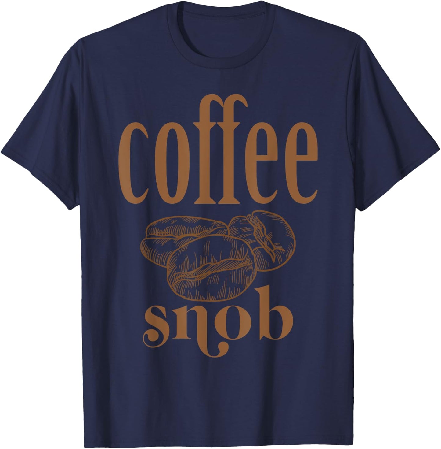 Coffee Snob T-Shirt - T-Shirt | Navy