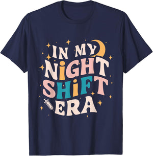 In My Night Shift Era T-Shirt - T-Shirt | Navy