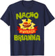NACHO AVERAGE BRIANNA Funny Birthday Personalized Name Gift T-Shirt - T-Shirt | Navy