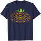 Halloween Optometry Glasses Pumpkin Optician Men Women Kids T-Shirt - T-Shirt | Navy