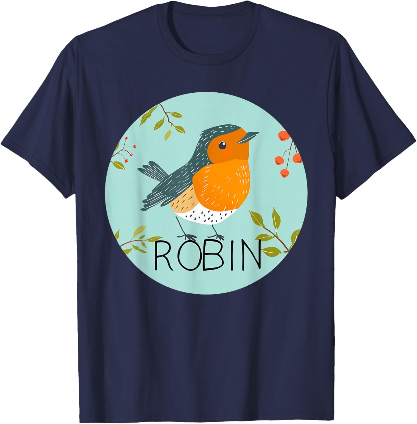 Cool Robin Bird Costume for Adults and Kids T-Shirt - T-Shirt | Navy