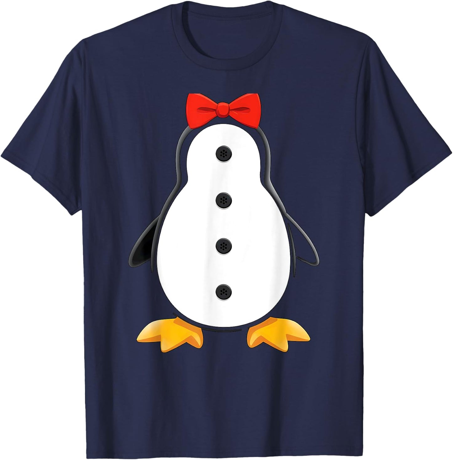 Penguin Body Tuxedo Halloween Costume T-Shirt - T-Shirt | Navy