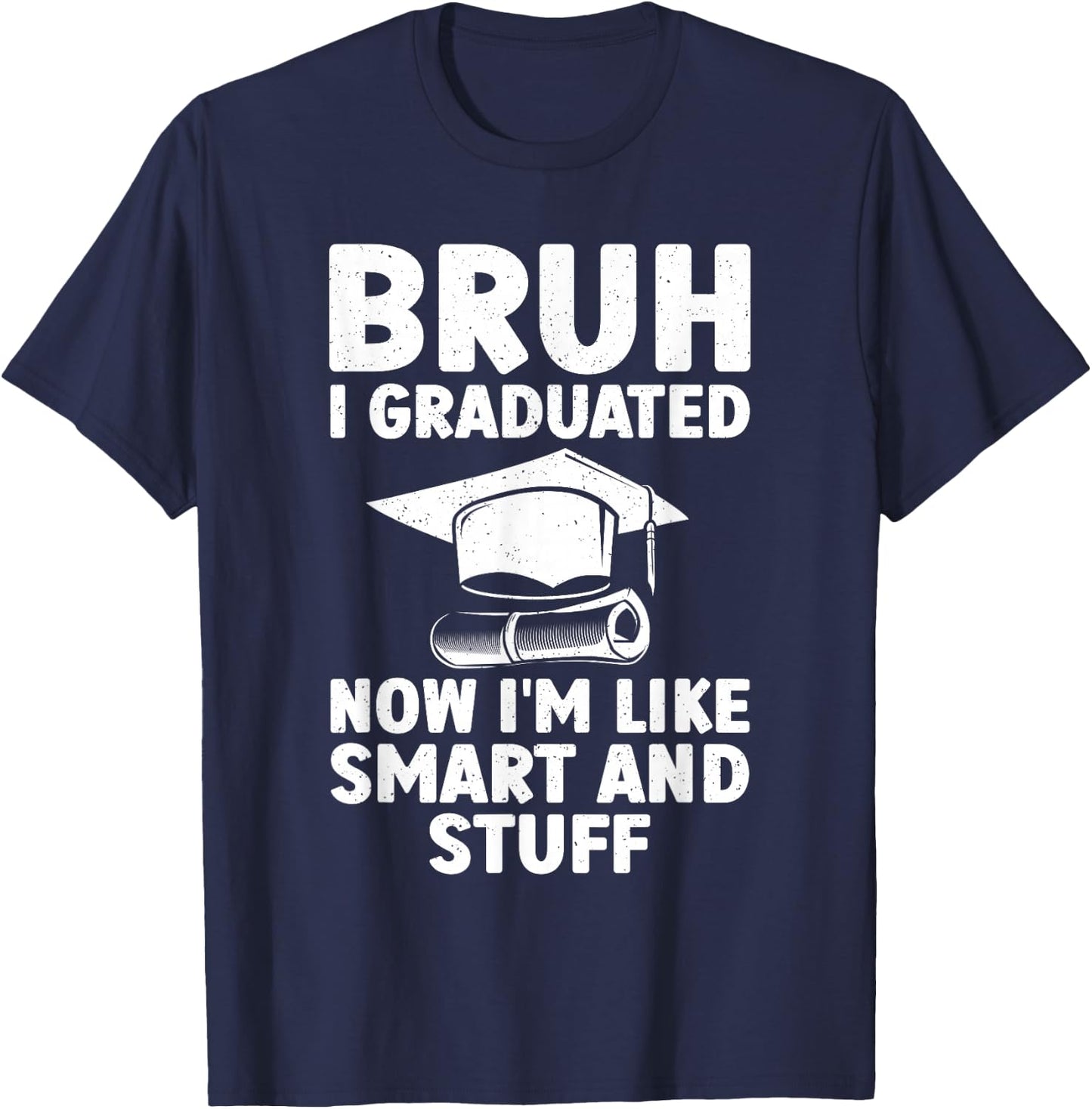Funny Graduation Design Boys Graduate Graduation T-Shirt - T-Shirt | Navy