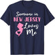 Someone In New Jersey Loves Me T-Shirt - T-Shirt | Navy