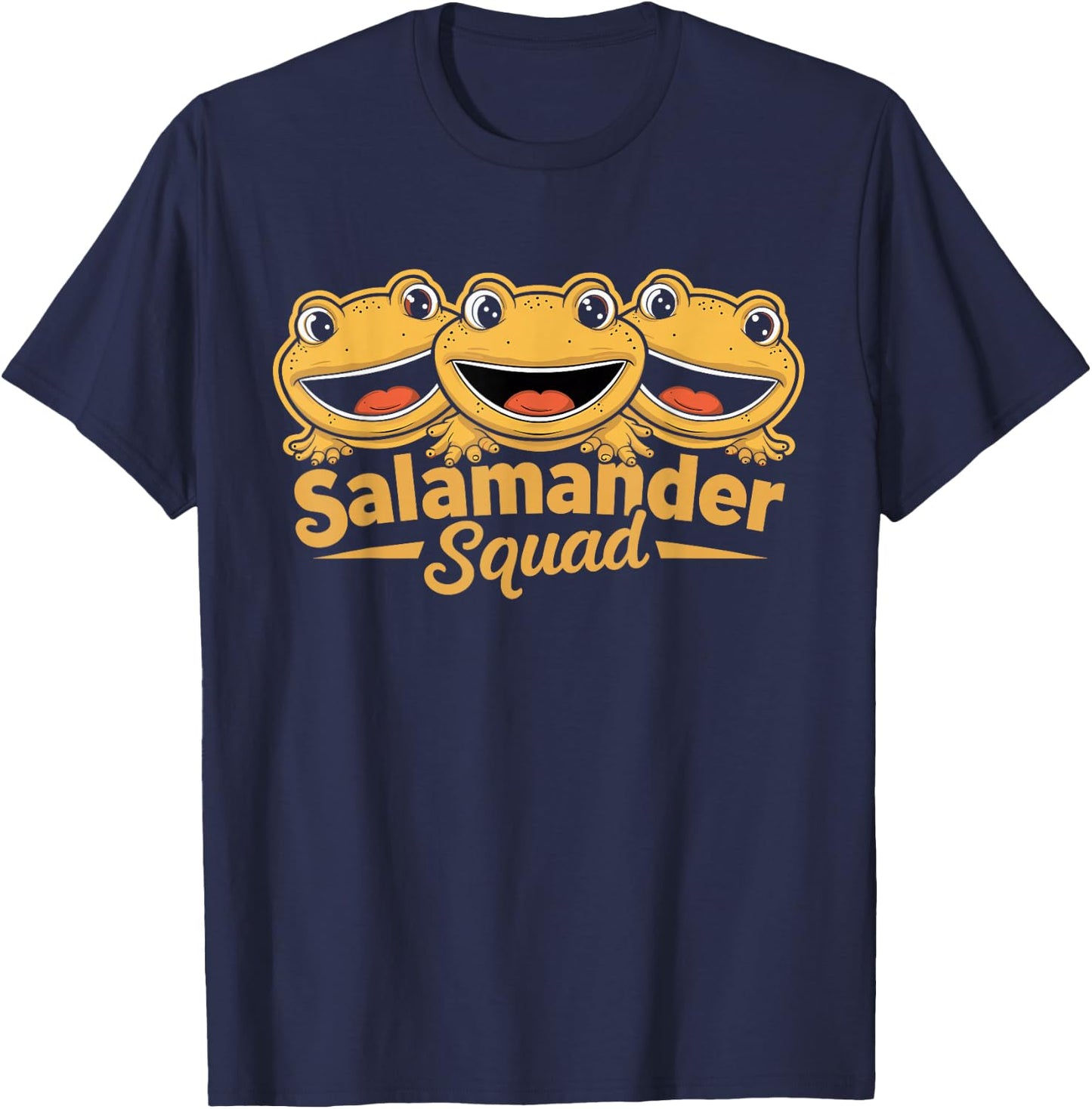 Salamander Squad Design Salamander Lover Stuff | Salamander T-Shirt - T-Shirt | Navy
