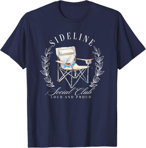 Sideline Social Club T-Shirt - T-Shirt | Navy