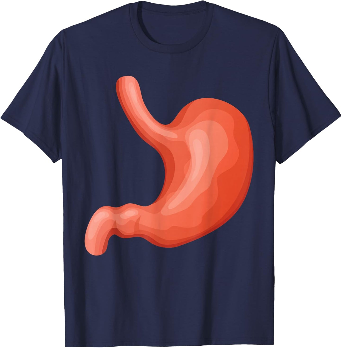 Human Body Organs Anatomy Group Costumes - Stomach Costume T-Shirt - T-Shirt | Navy
