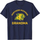 Campus Lab Northern Michigan University NMU Wildcats Arched Grandma T-Shirt - T-Shirt | Navy