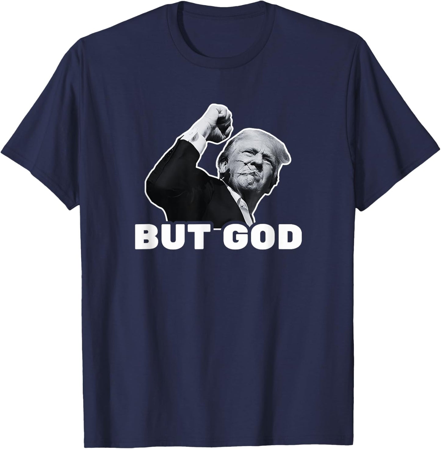 Trump But God T-Shirt - T-Shirt | Navy