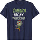 Zombies Ate My Pancreas T1D Type 1 Diabetes Halloween Party T-Shirt - T-Shirt | Navy