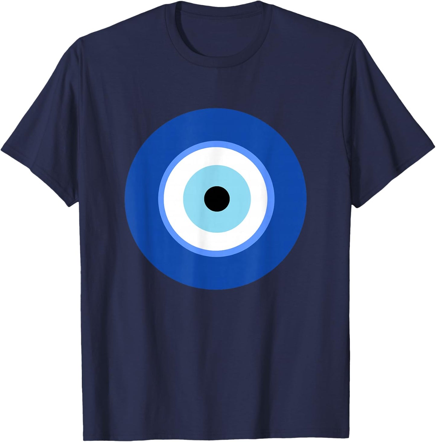 Greek Evil Eye T-Shirt - T-Shirt | Navy
