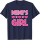 Kids Mimi's Girl Granddaughter T-Shirt - T-Shirt | Navy