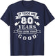 It Took Me 80 Years To Look This Good 80th Birthday T-Shirt - T-Shirt | Navy