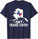 Alaska Isn't Texas Cute Funny Map Lovers Proud Citizen T-Shirt - T-Shirt | Navy